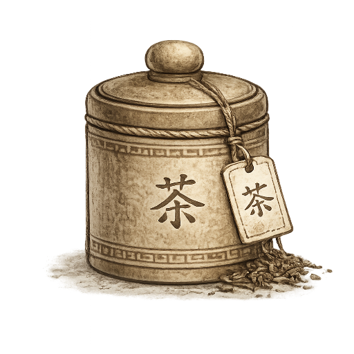 Tea storage category icon