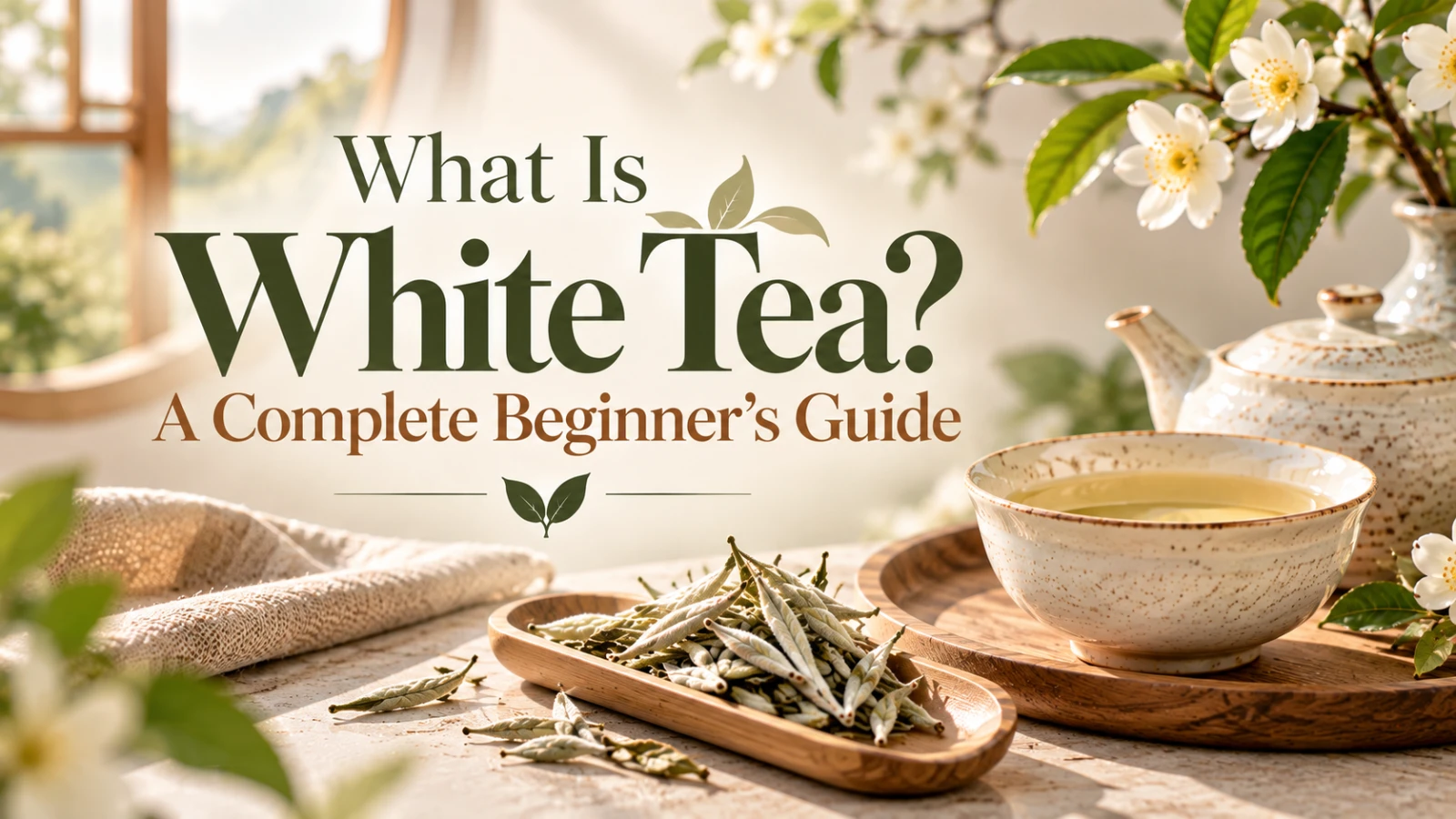 Explore white tea's origins, processing, flavor, caffeine content, traditional varieties, and practical brewing and storage tips.